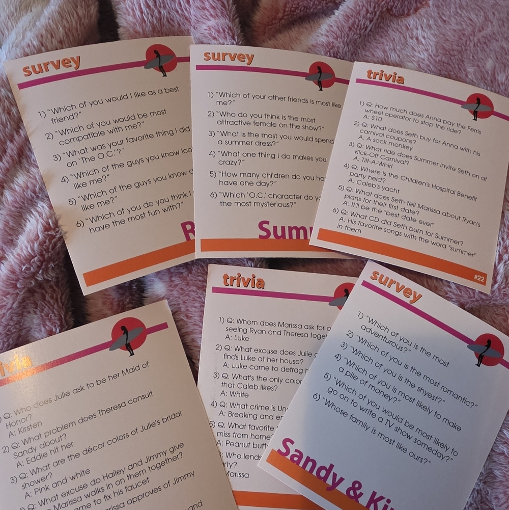 The OC Game - Orange and Pink - Picture 4 of 6